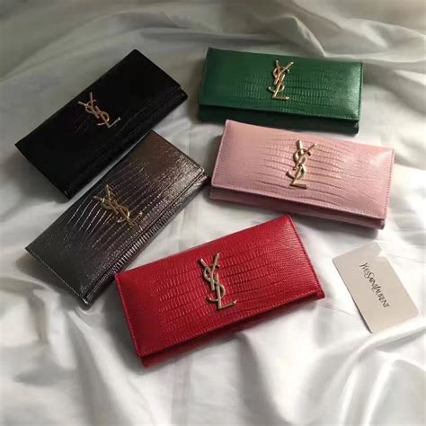 rose wallet ysl|ysl wallet for sale.